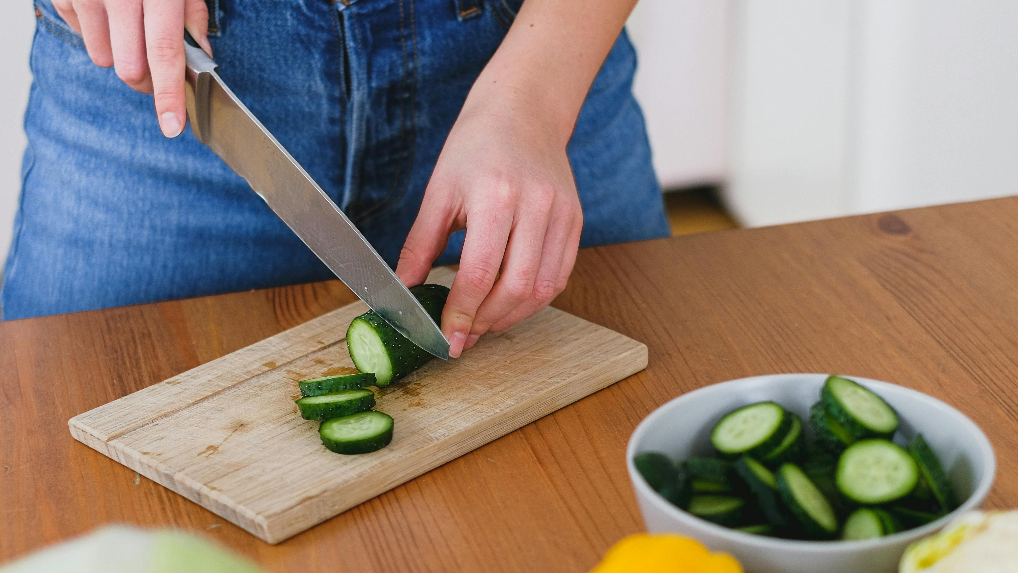 Ensalada de pepino. FUENTE: Pexels