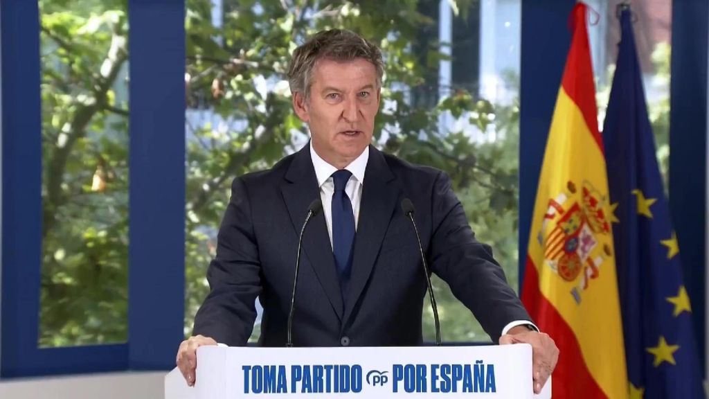 Feijóo carga con dureza contra Pedro Sánchez en su balance del ecuador de la legislatura
