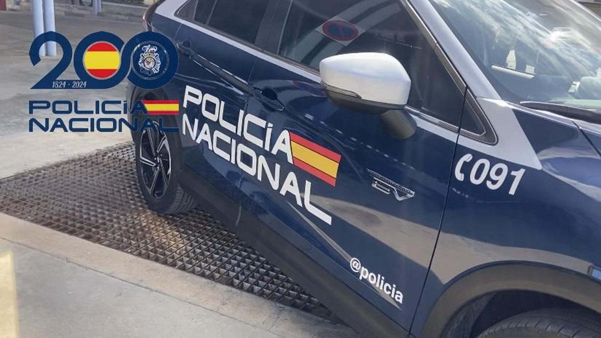 Imagen de archivo de un coche patrulla de la Policía Nacional.
