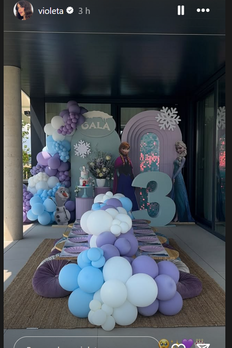 La fiesta de cumpleaños de Gala