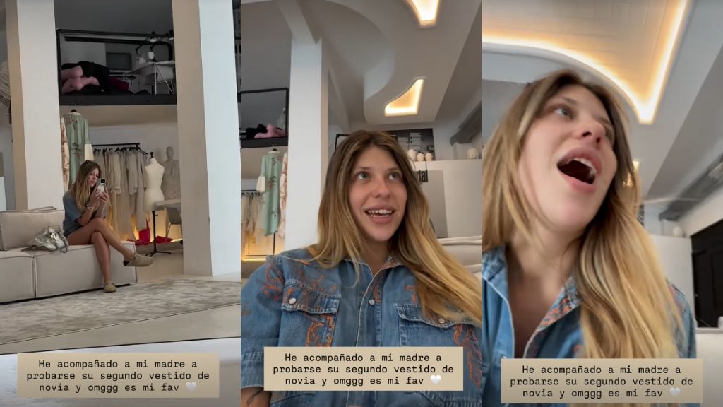La reacción de Anita al vestido de novia de su madre