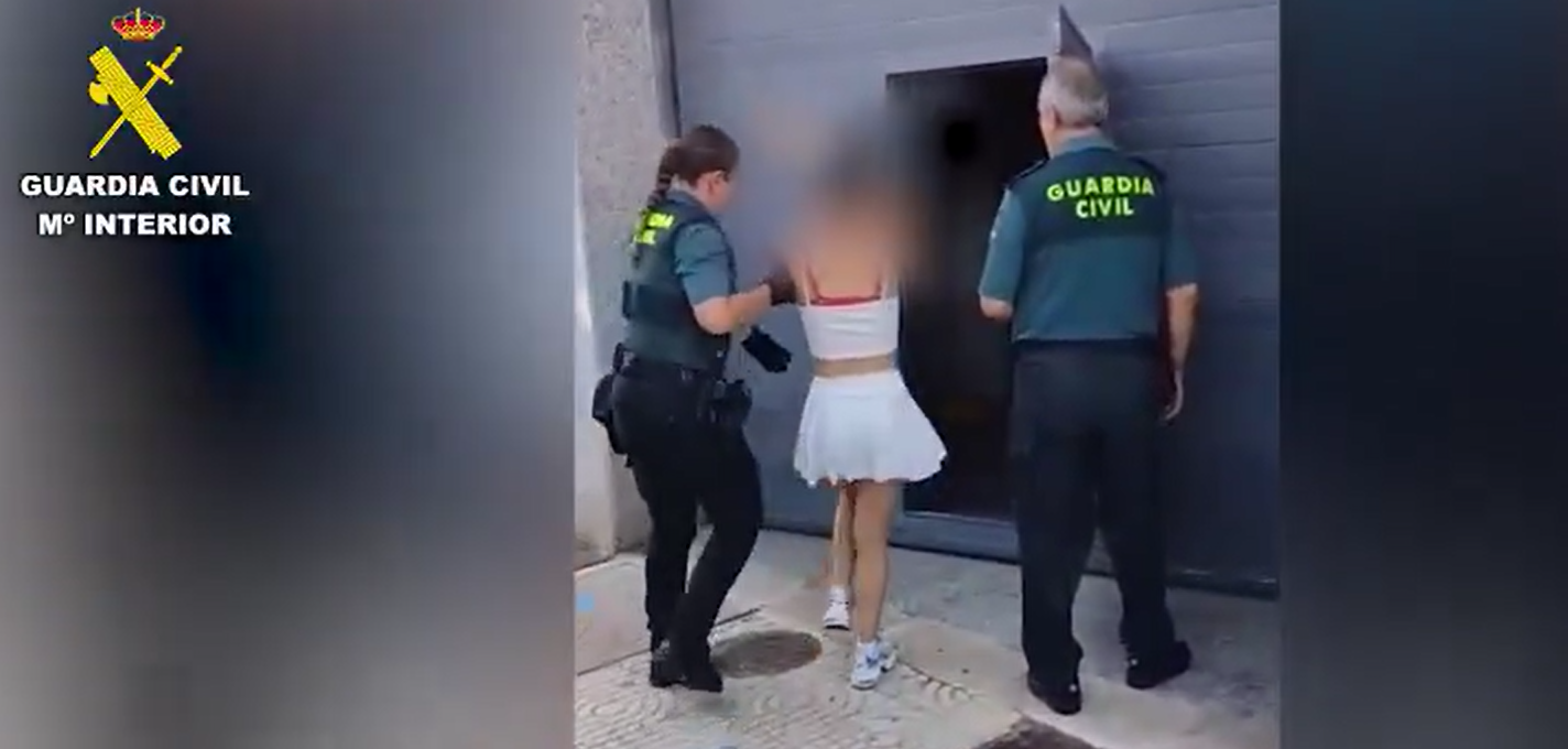 Ladrona detenida en Roquetas de Mar, Almería