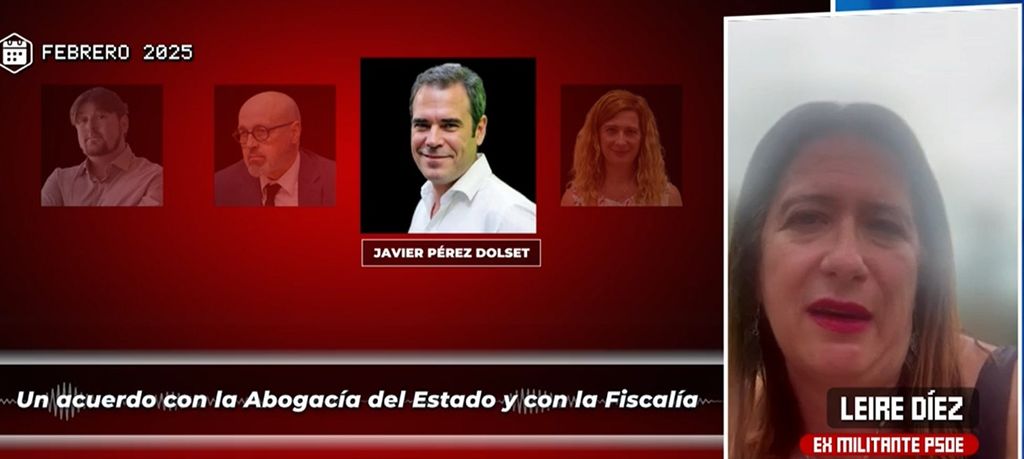 Leire Díez, molesta por la filtración del auto de su imputación: ''Como solo había dos partes, ya sabemos quién ha sido''