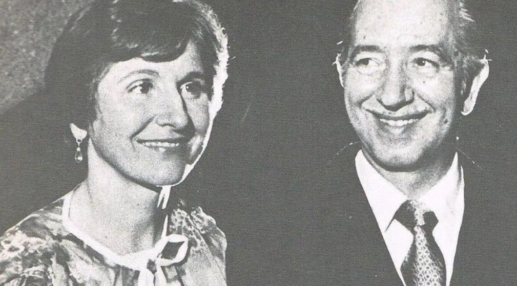 María Lourdes de Urquijo y Morenés, marquesa de Urquijo, y su marido Manuel de la Sierra y Torres María Lourdes de Urquijo y Morenés, marquesa de Urquijo, y su marido Manuel de la Sierra y Torres