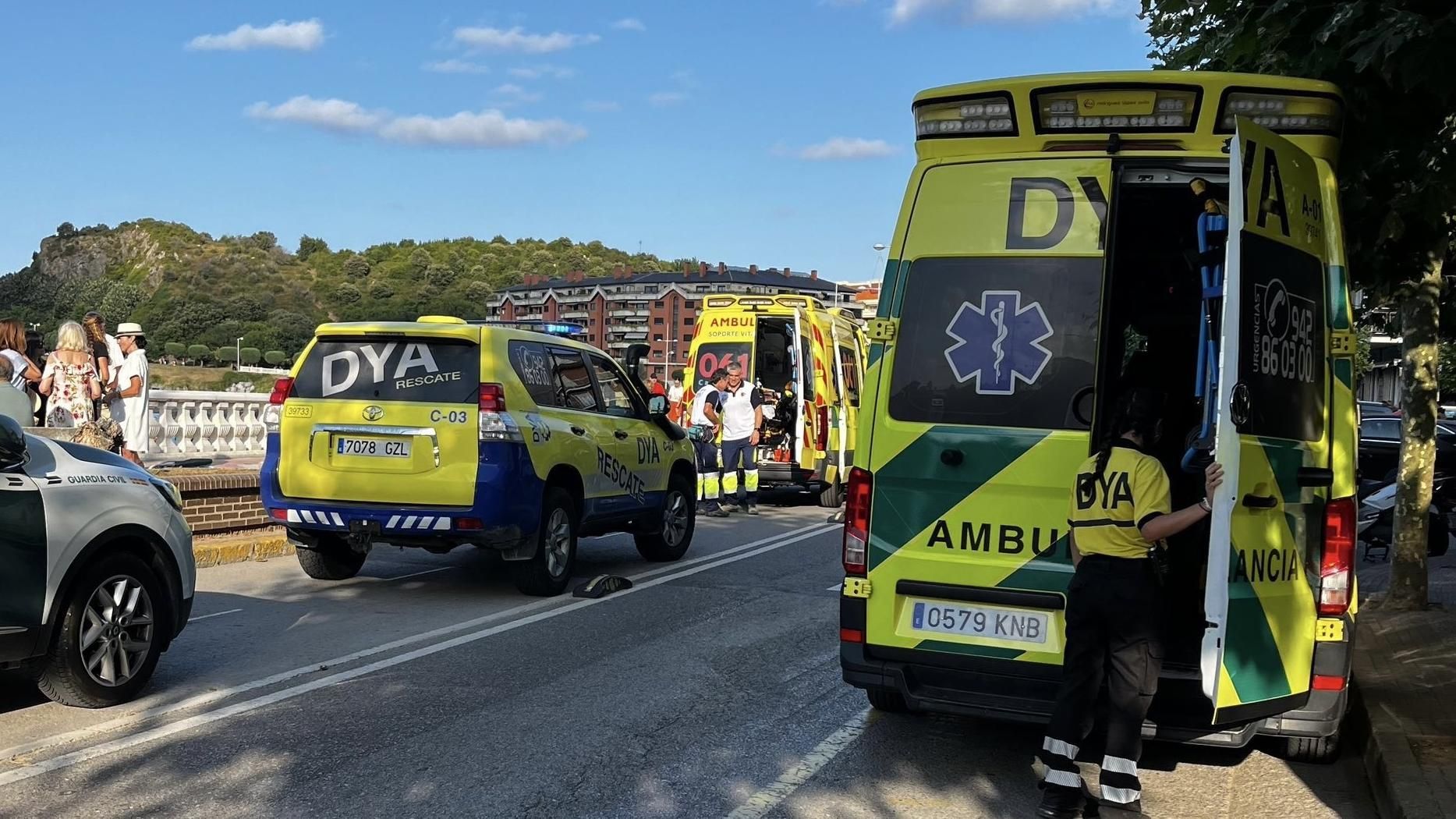 Muere una bañista de 83 años en la playa de Brazomar de Castro Urdiales, Cantabria