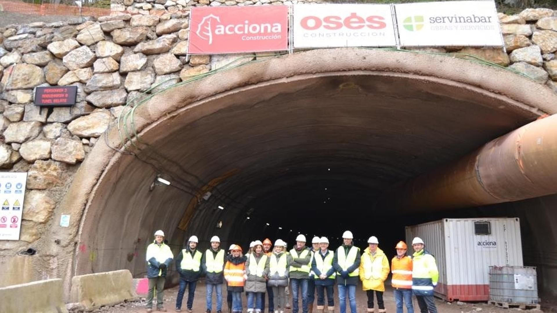 Obras del desdoblamiento del túnel de Belate, Navarra en la que participó Servinabar junto a Acciona Obras del desdoblamiento del túnel de Belate, Navarra en la que participó Servinabar junto a Acciona