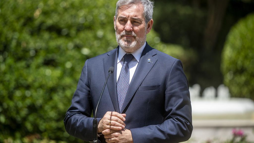 Archivo - El presidente del Gobierno de Canarias, Fernando Clavijo