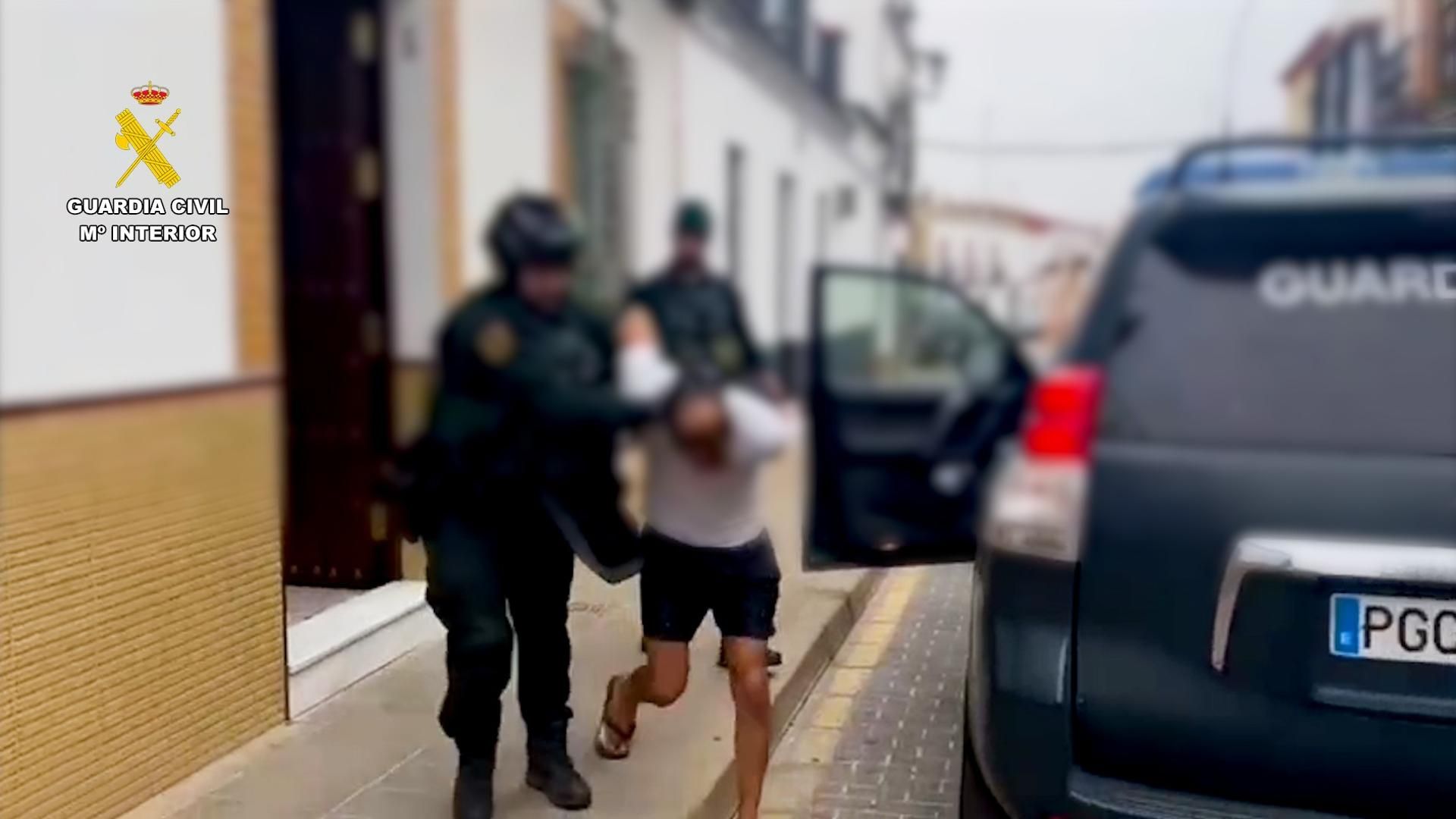 Arrestado en Benacazón, Sevilla