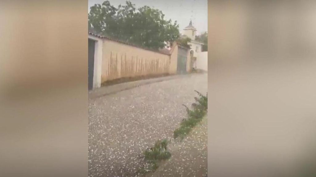 Castilla-La Mancha víctima de fuertes lluvias, tormentas y truenos