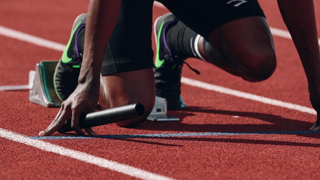 Imagen de archivo de un atleta