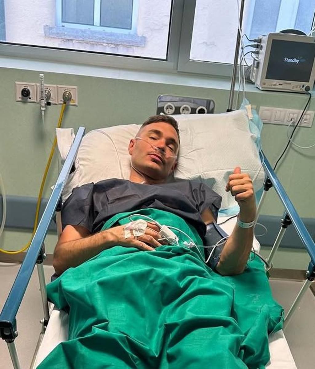 La preocupante imagen de Cristian Suescun desde el hospital