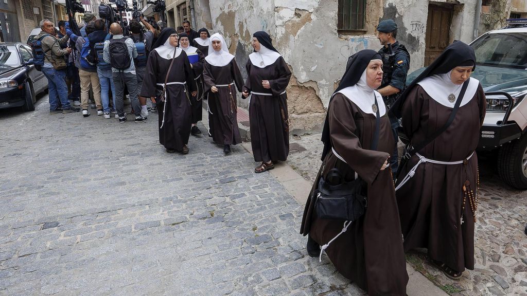 Las monjas de Belorado asisten a la vista oral por la demanda de desahucio