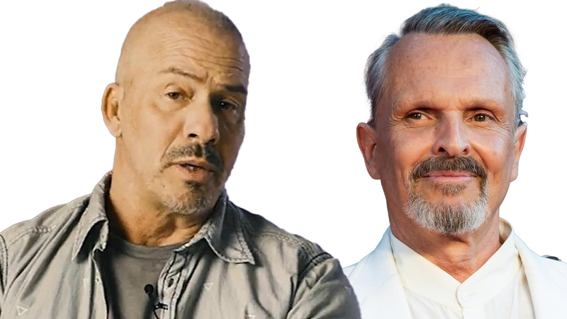 Nacho Palau y Miguel Bosé Nacho Palau y Miguel Bosé