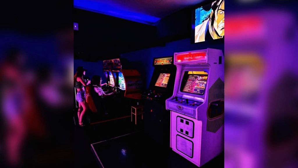 Next Level Bar, un local de 350 metros cuadrados de 'arcade'
