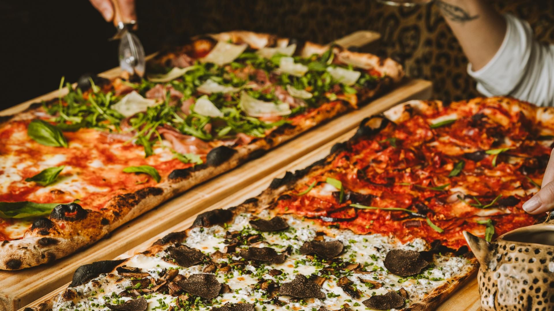 Pizza al metro de Circolo Popolare