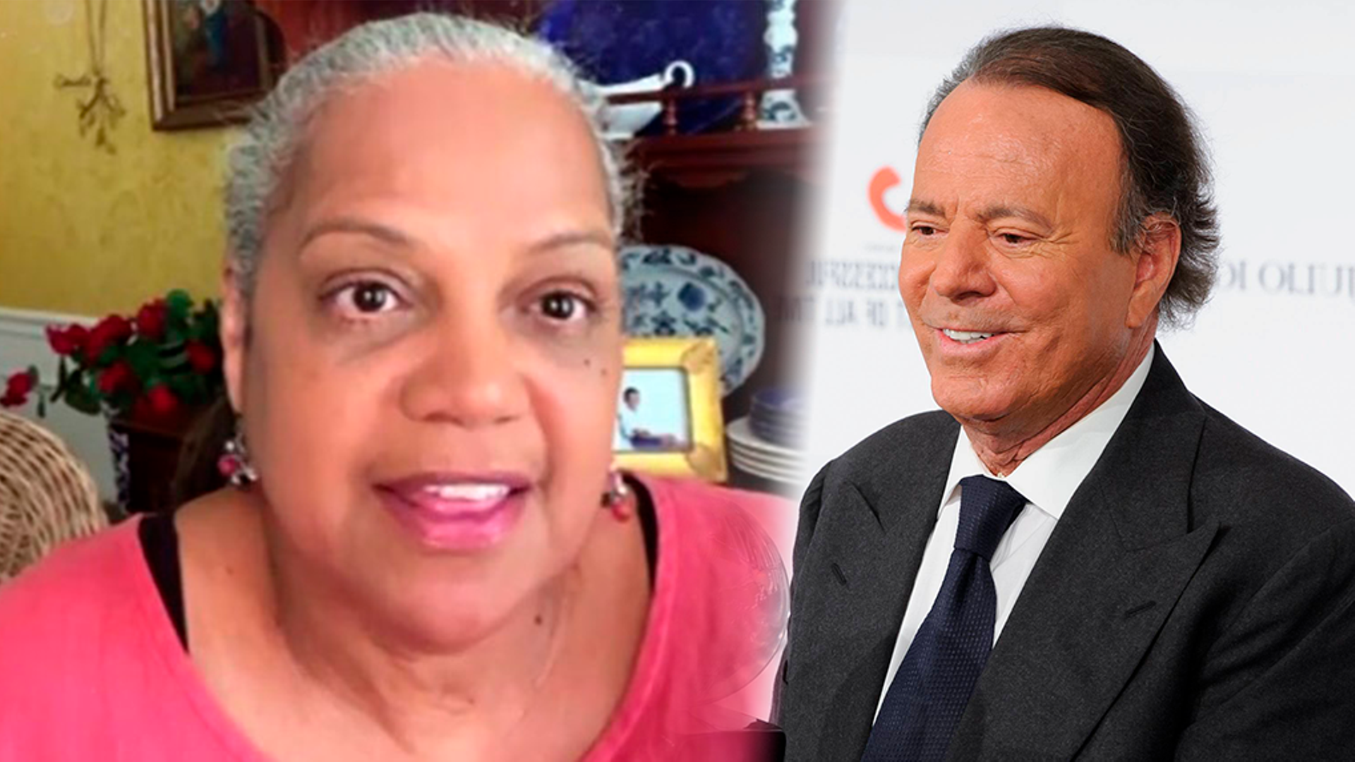 Ronna Keitt y Julio Iglesias