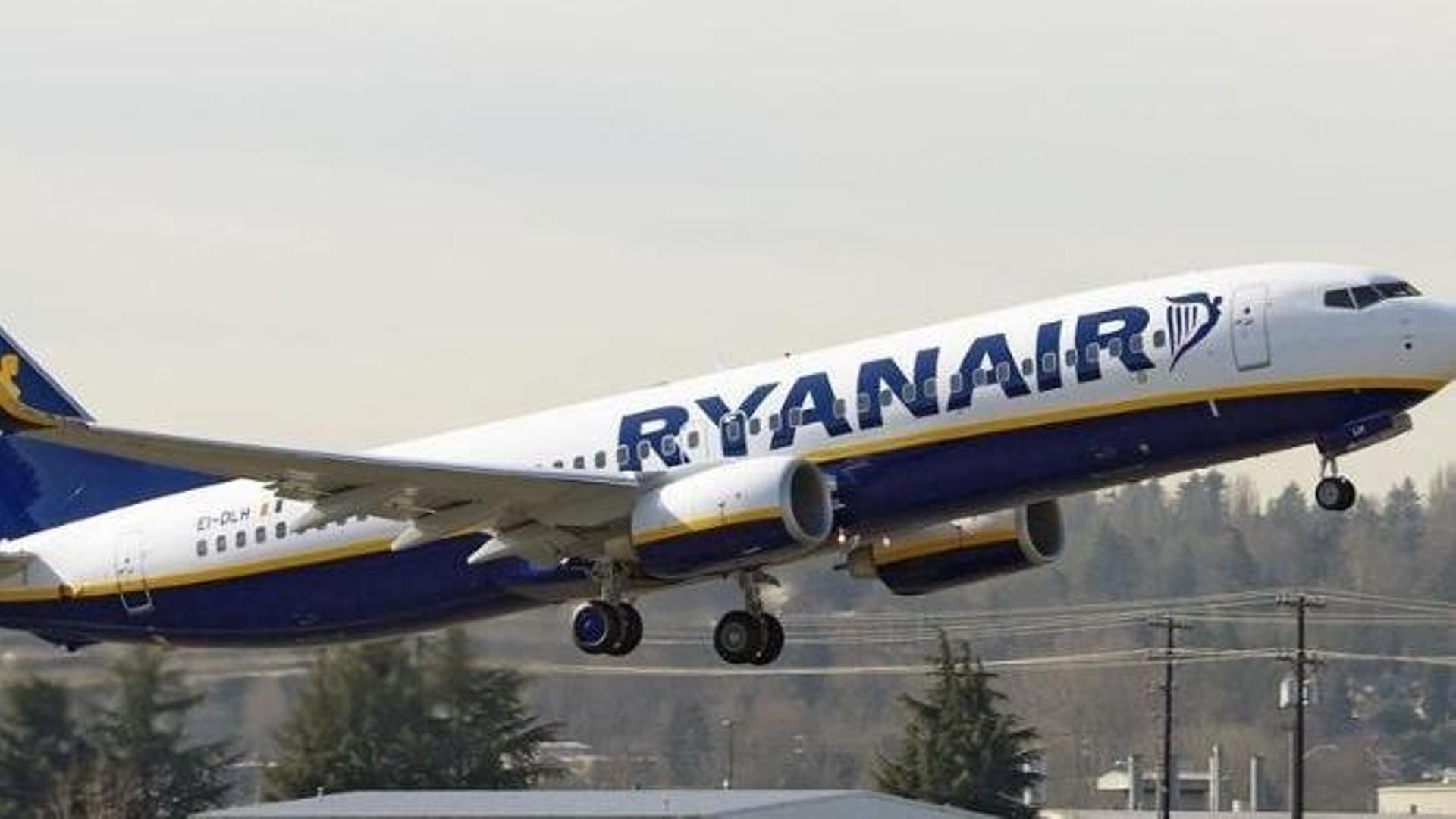 Avión de Ryanair en una imagen de archivo
