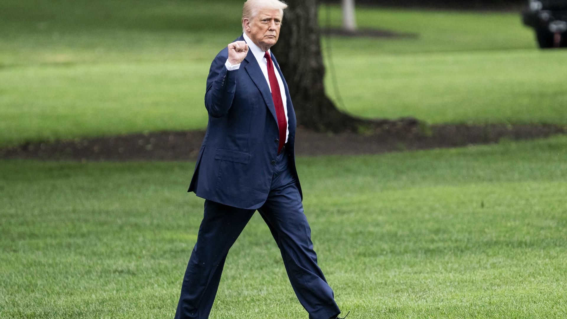 El presidente de EEUU, Donald Trump