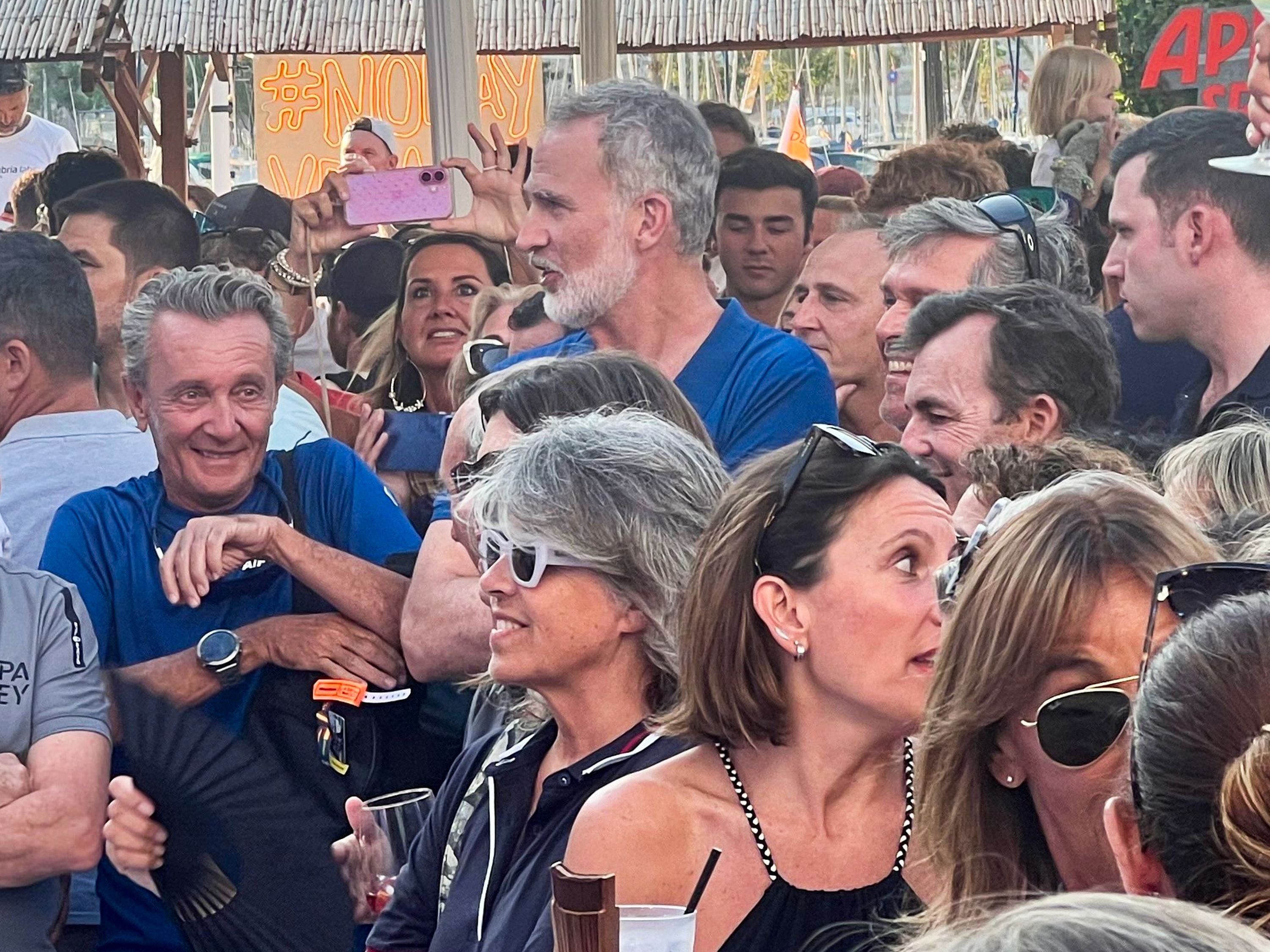 El rey Felipe en un concierto de Mallorca