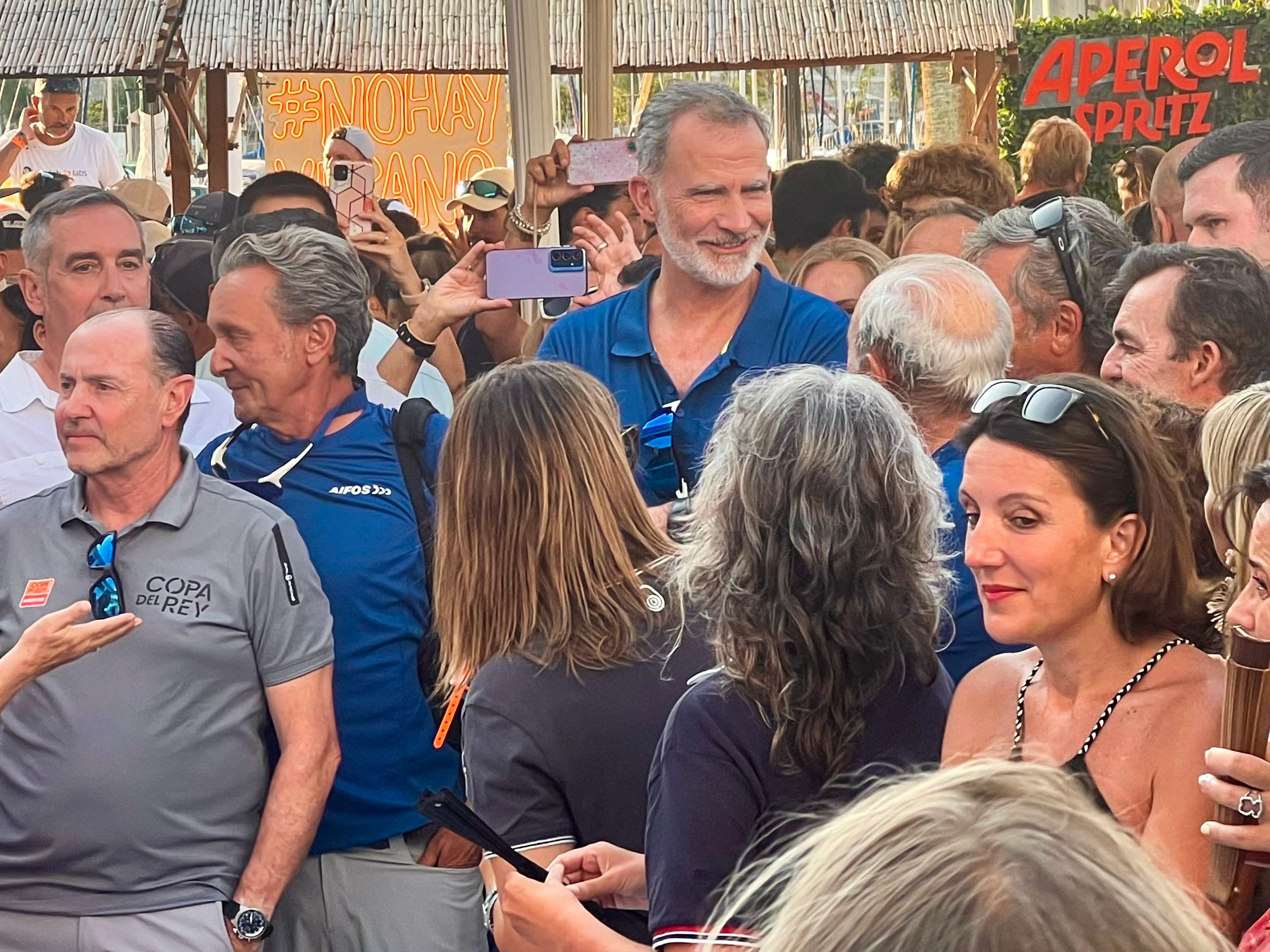 El rey Felipe en un concierto en Palma de Mallorca