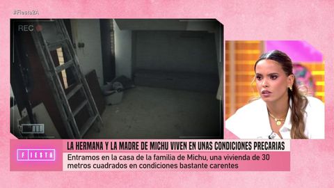 Hermana de Michu: las precarias condiciones del edificio en el que vive  entre tiroteos