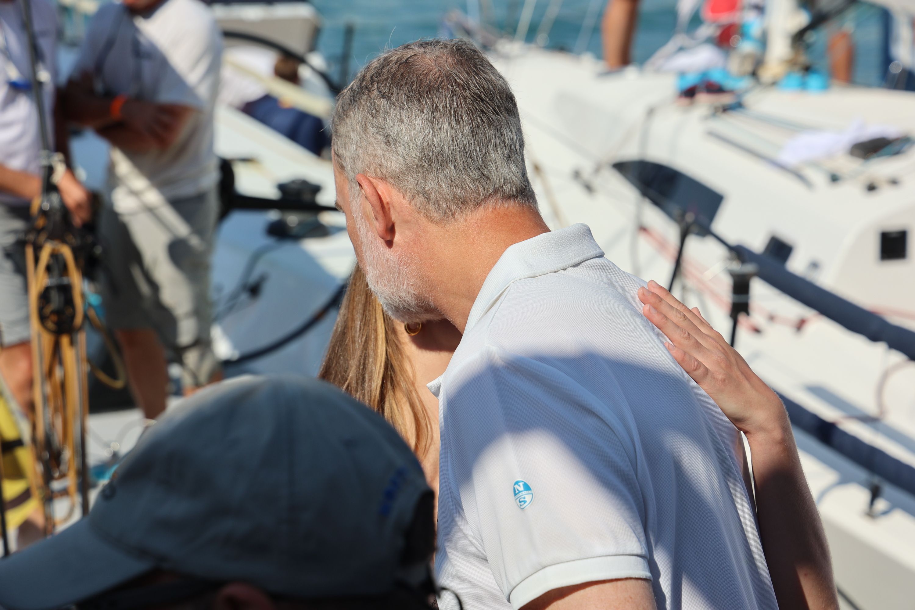 Los gestos de complicidad entre Felipe y Leonor