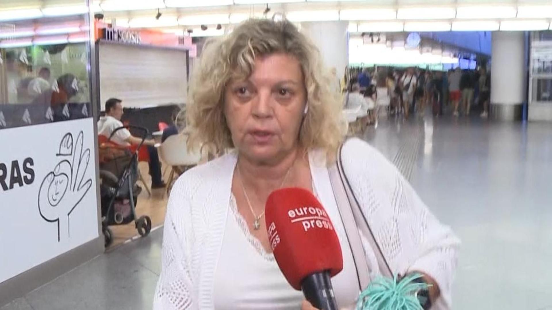 Terelu Campos, cansada a su regreso de Málaga