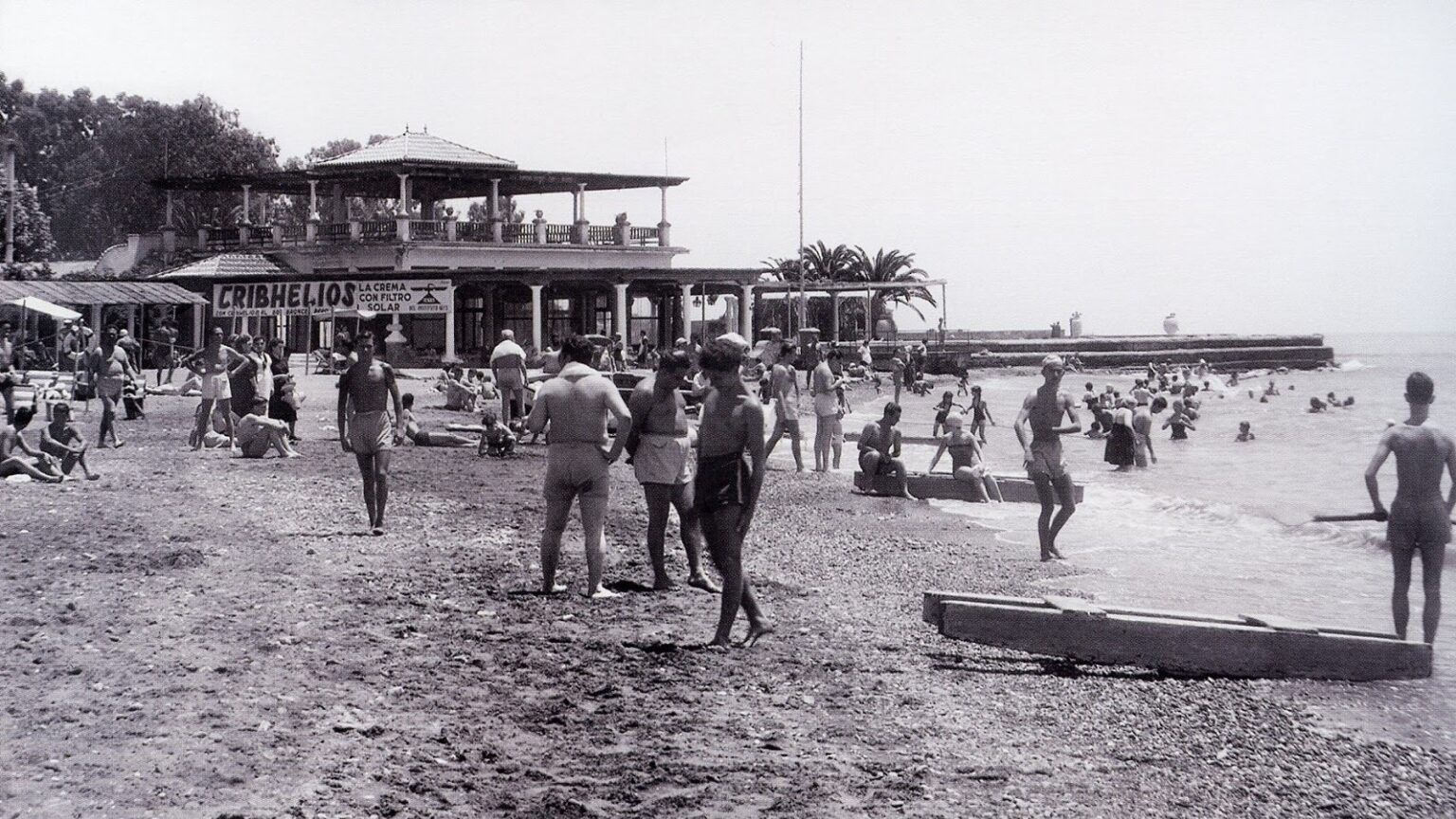 El Balneario de los Baños del Carmen fue inaugurado en 1918. FUENTE: El Balneario