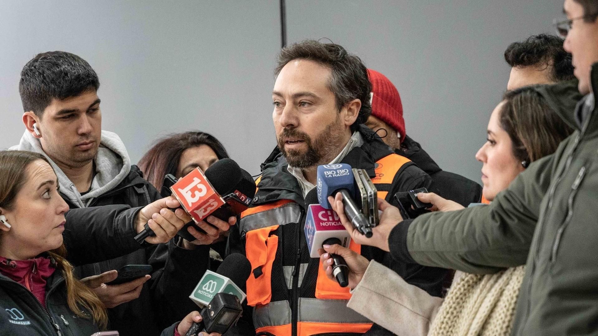 El gerente de CODELCO para la mina de El Teniente, Andrés Music