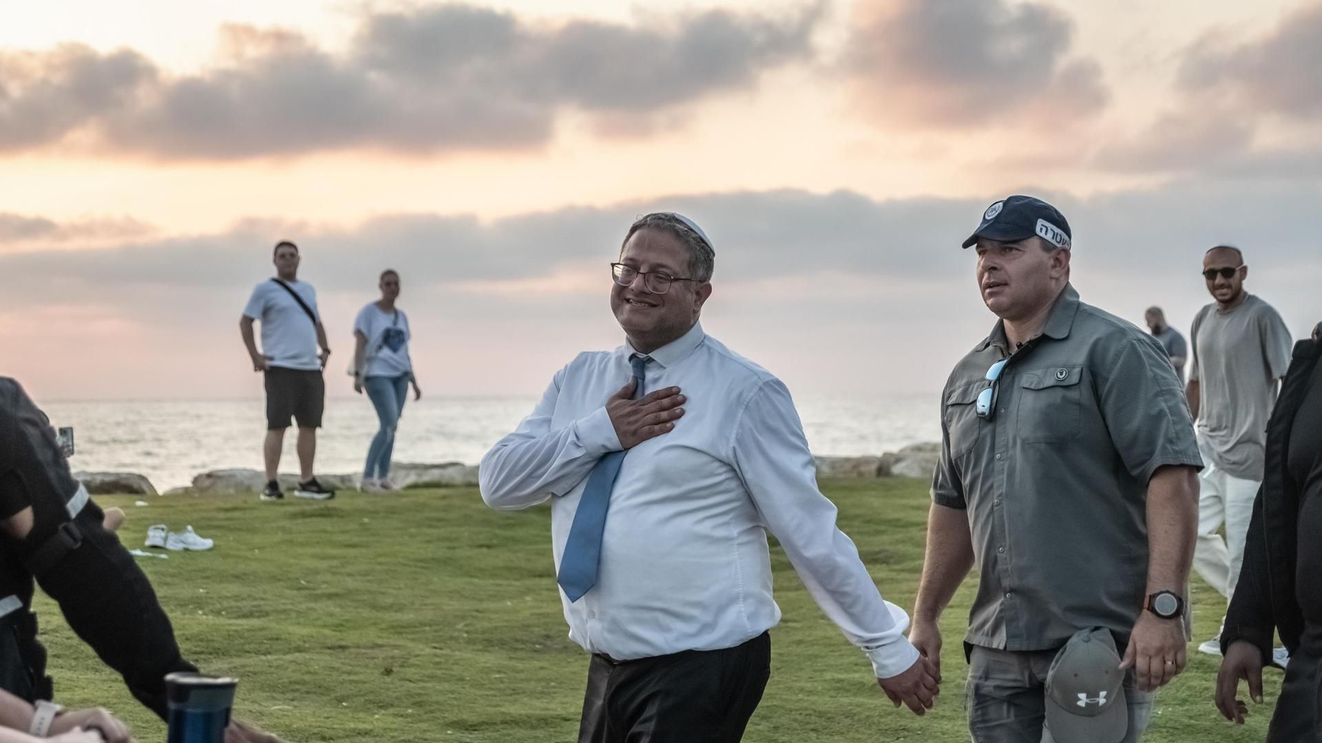 El ministro de Seguridad de Israel, el ultraderechista Itamar Ben Gvir