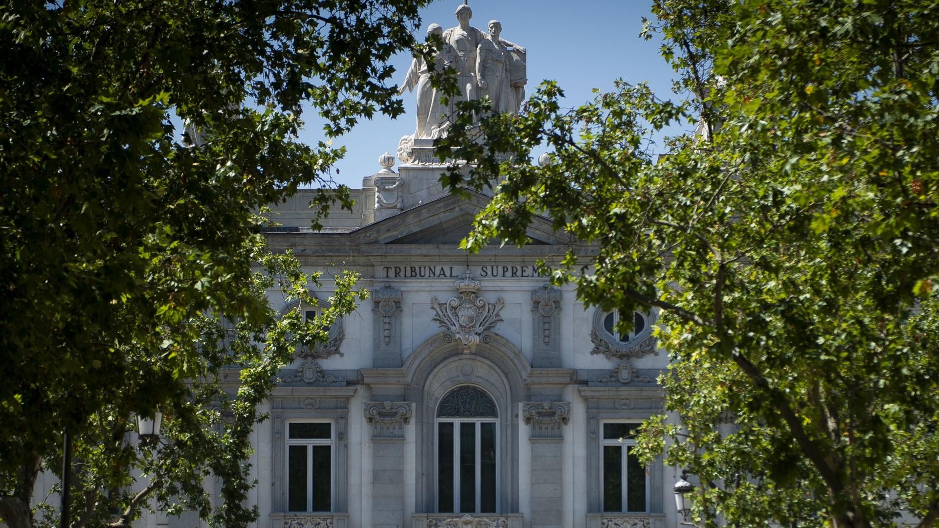 Fachada del Tribunal Supremo