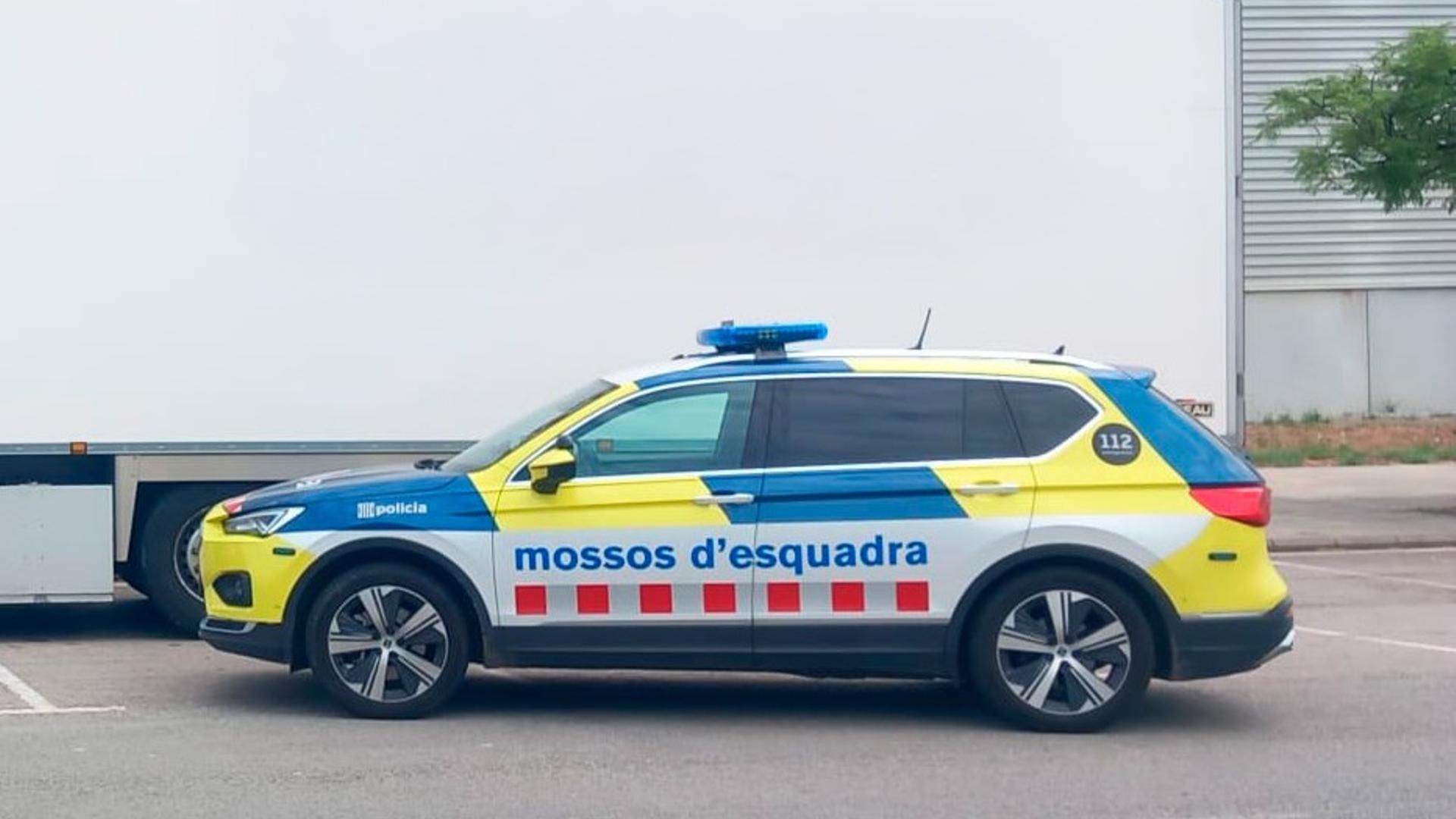 Vehículo de los Mossos