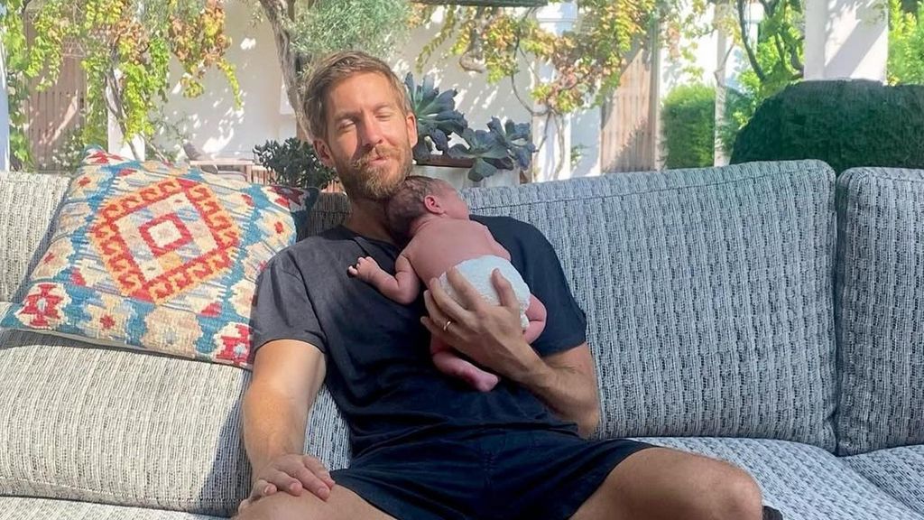 Calvin Harris presenta a su hijo Micah y guarda la placenta para hacer pastillas a su mujer: "Es una superheroína"