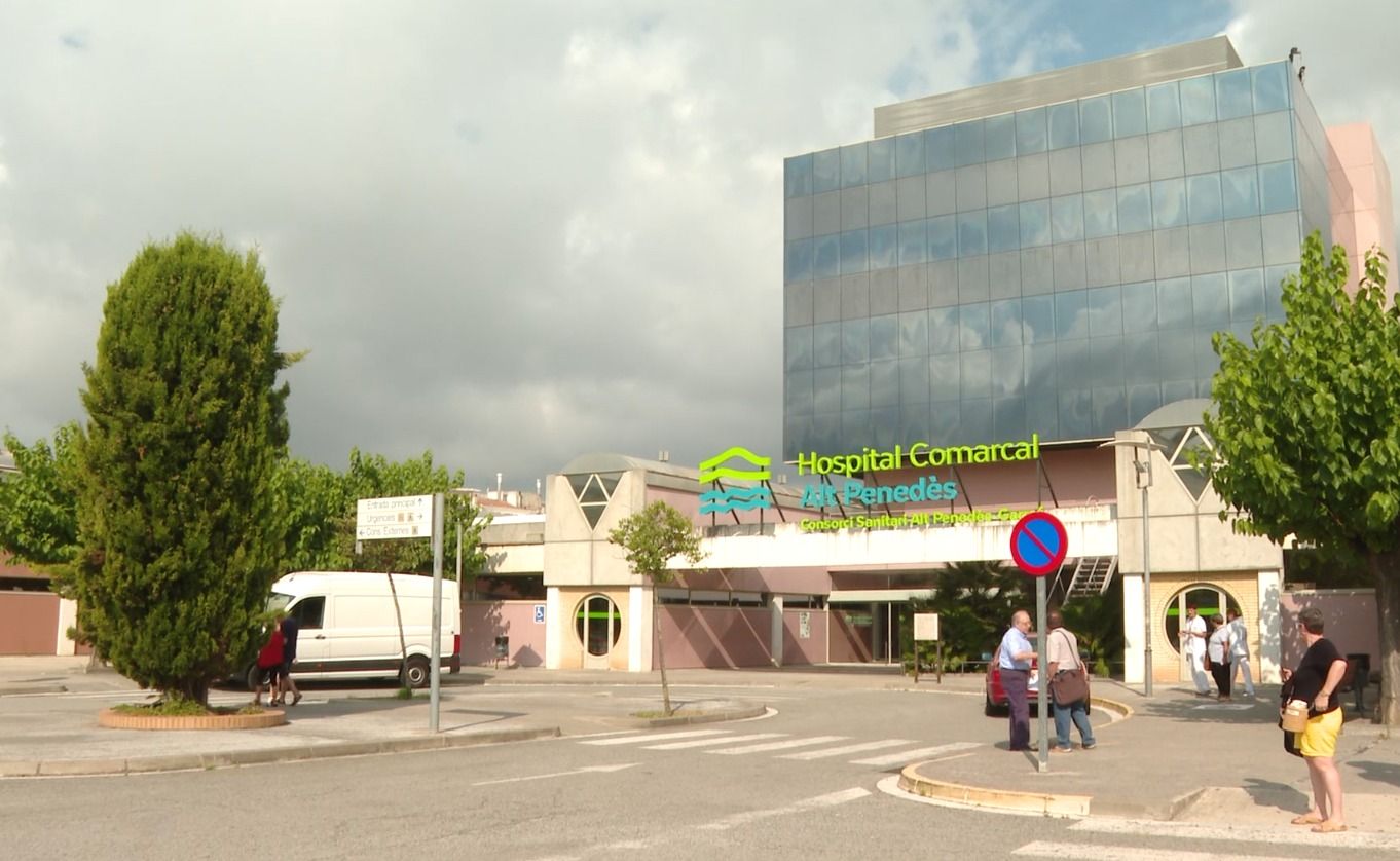 El Hospital del Alt Penedés tras las inundaciones por la DANA en Barcelona