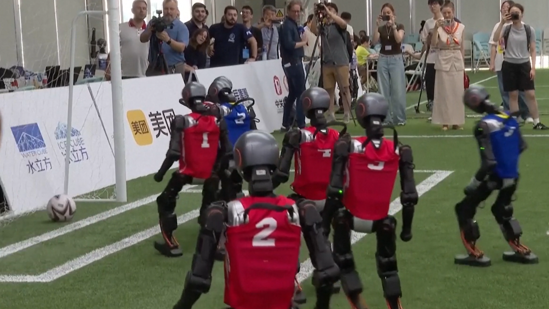 Empiezan los primeros juegos mundiales de robots con la participación de países como EE.UU y Alemania