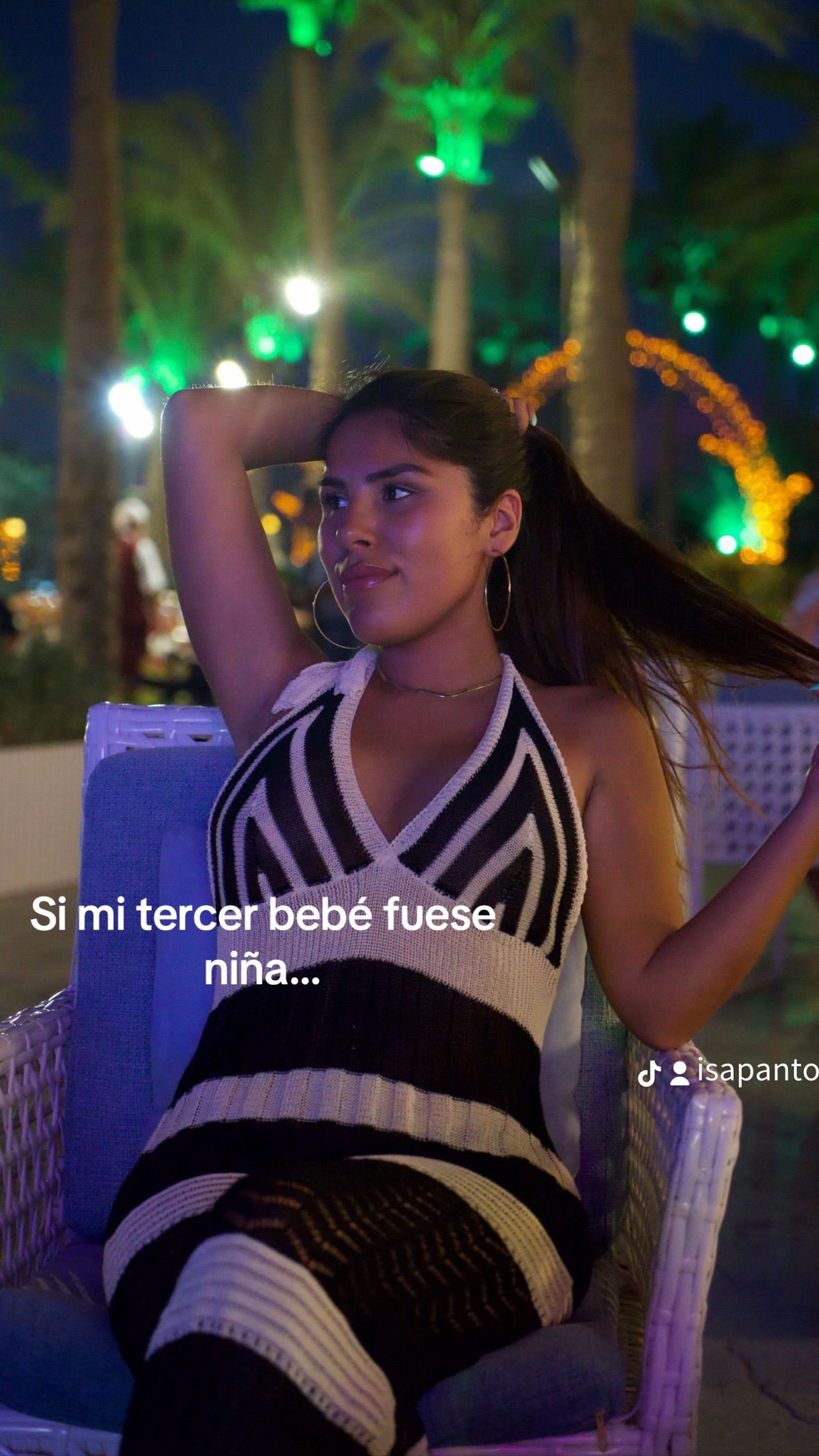 Isa Pantoja revela los nombres que le gustan "si su tercer bebé fuese niña"