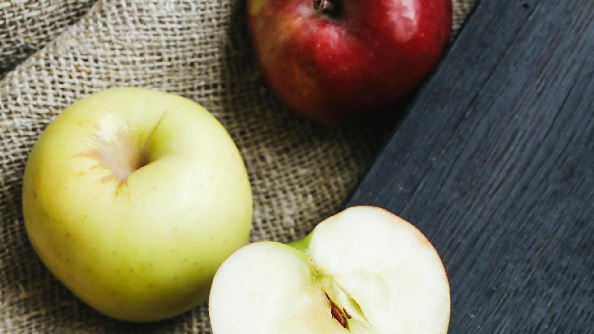 Manzanas verdes