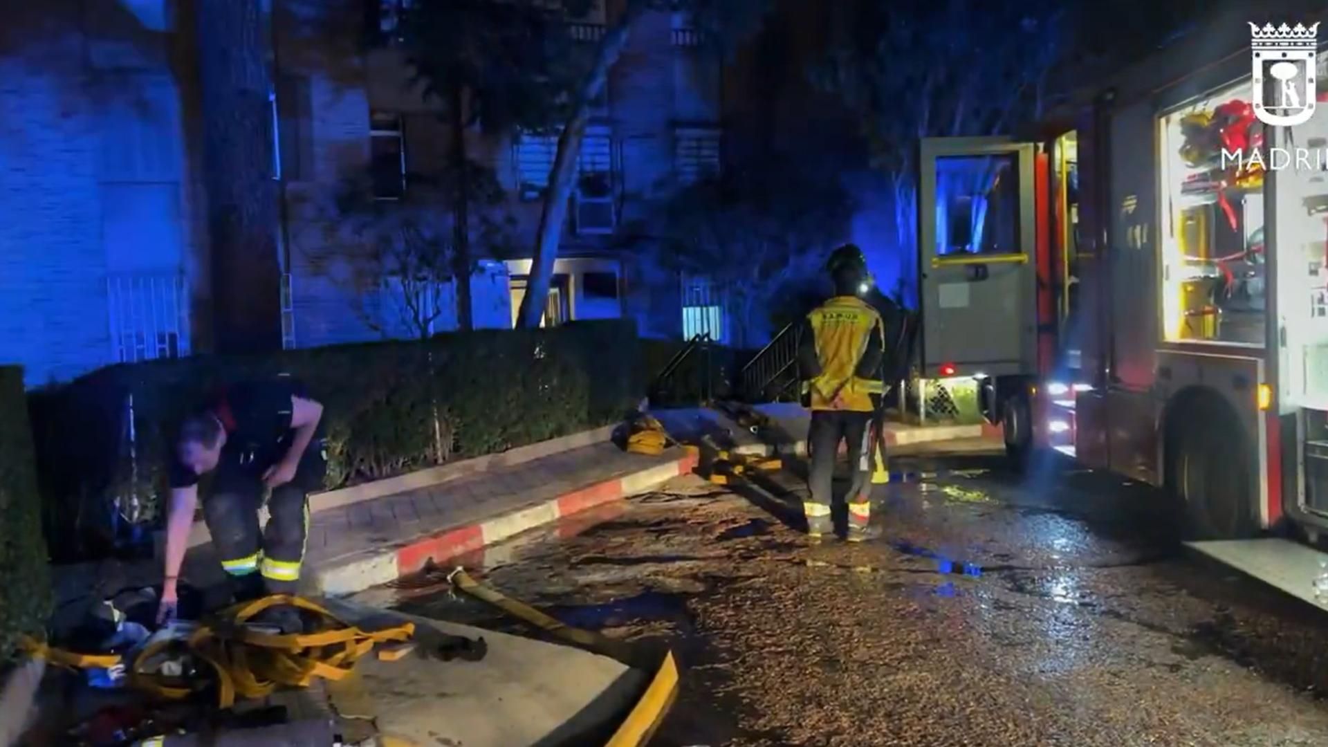 Muere un hombre a causa de un incendio en su vivienda en el distrito de Latina, en el sur de Madrid