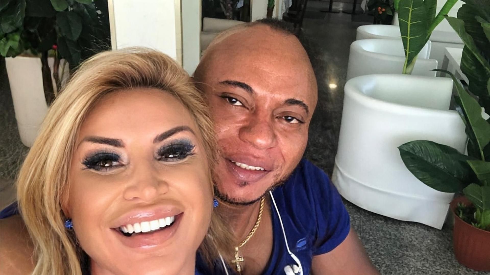 Raquel Mosquera y su marido Isi