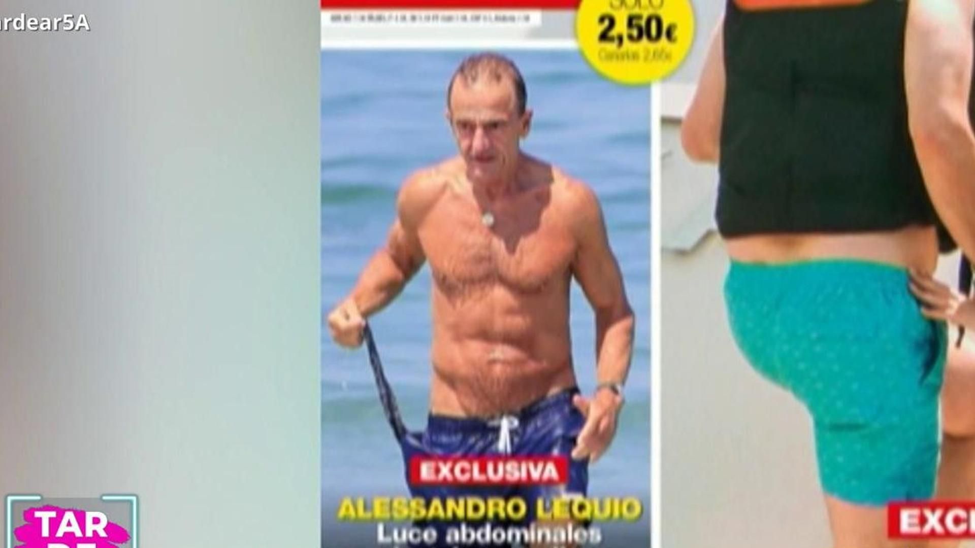 Alessandro Lequio sube la temperatura luciendo cuerpazo a sus 65 años: "Está 'como un queso'"
