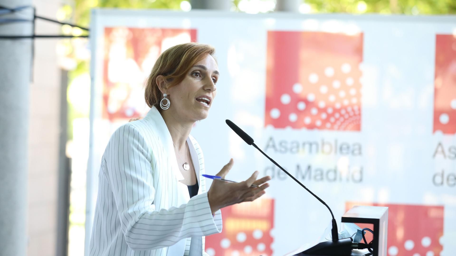 Archivo - La ministra de Sanidad y líder de Más Madrid, Mónica García.