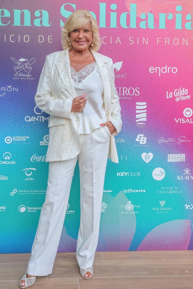 Bárbara Rey, en la Gala Benéfica de Infancia Sin Fronteras