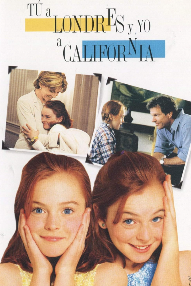 Carátula de la película 'Tú a Londres y yo a California'