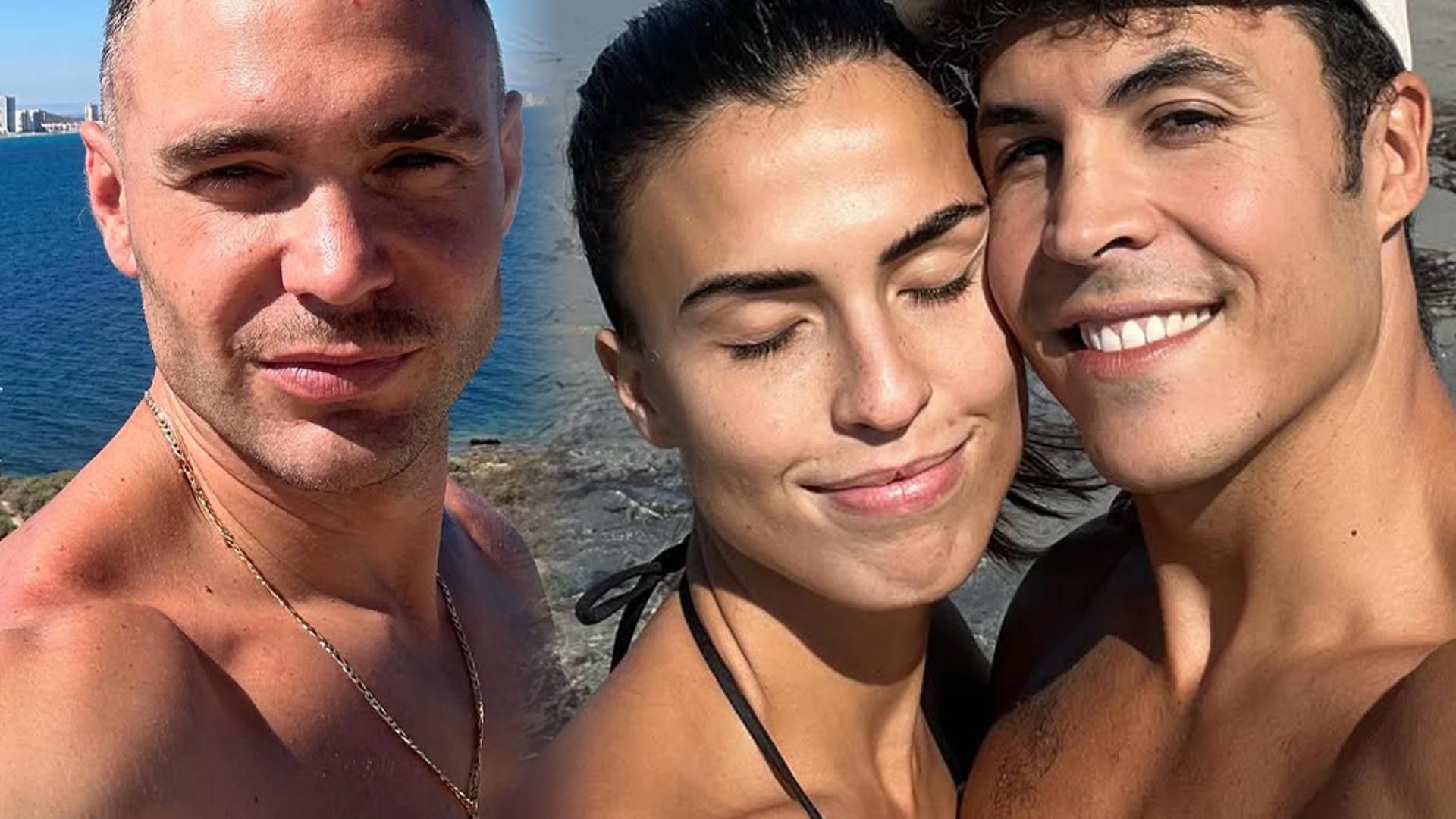 Cristian y Sofía Suescun, y Kiko Jim�énez