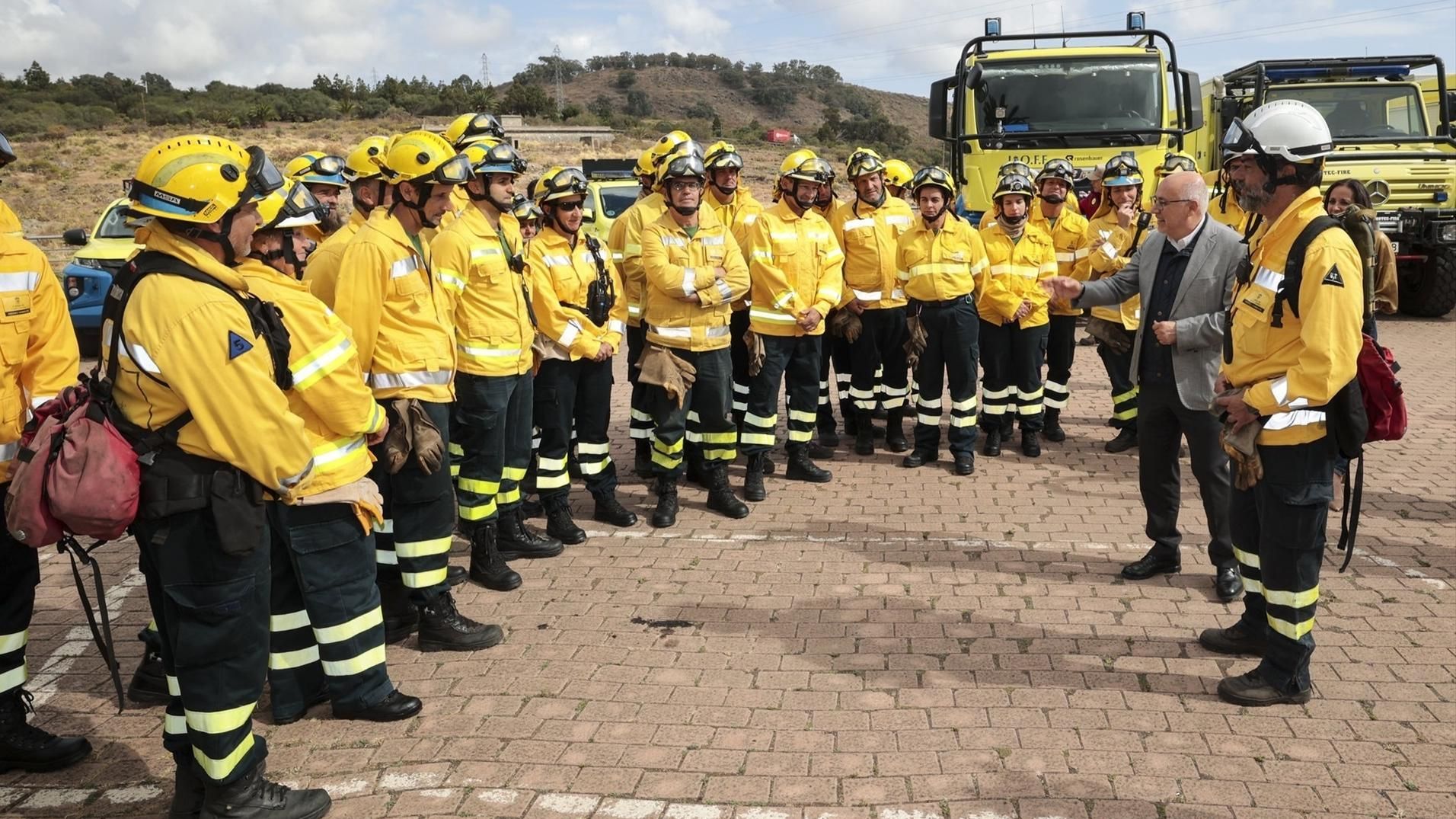 Dispositivo forestal del Cabildo de Gran Canaria