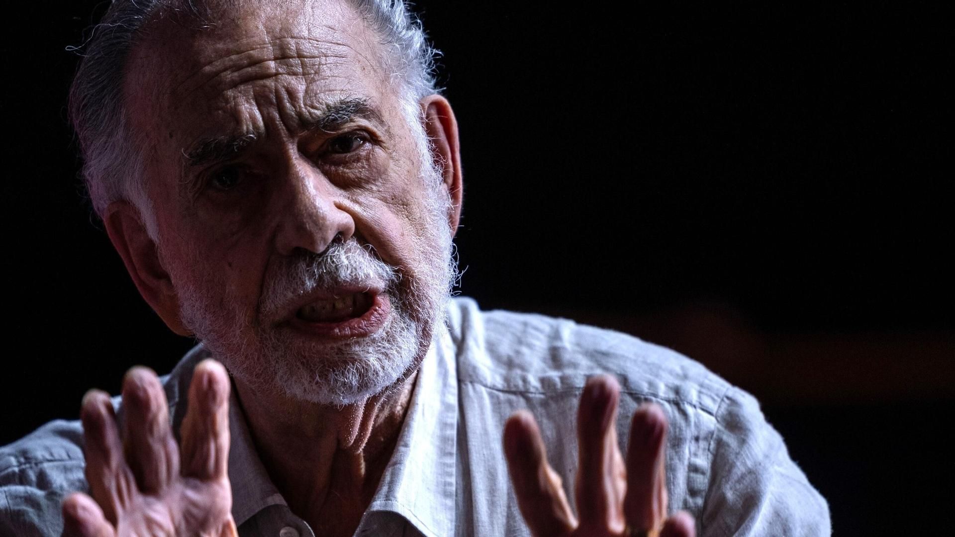 El director de 'El Padrino', el cineasta Francis Ford Coppola, hospitalizado en Roma