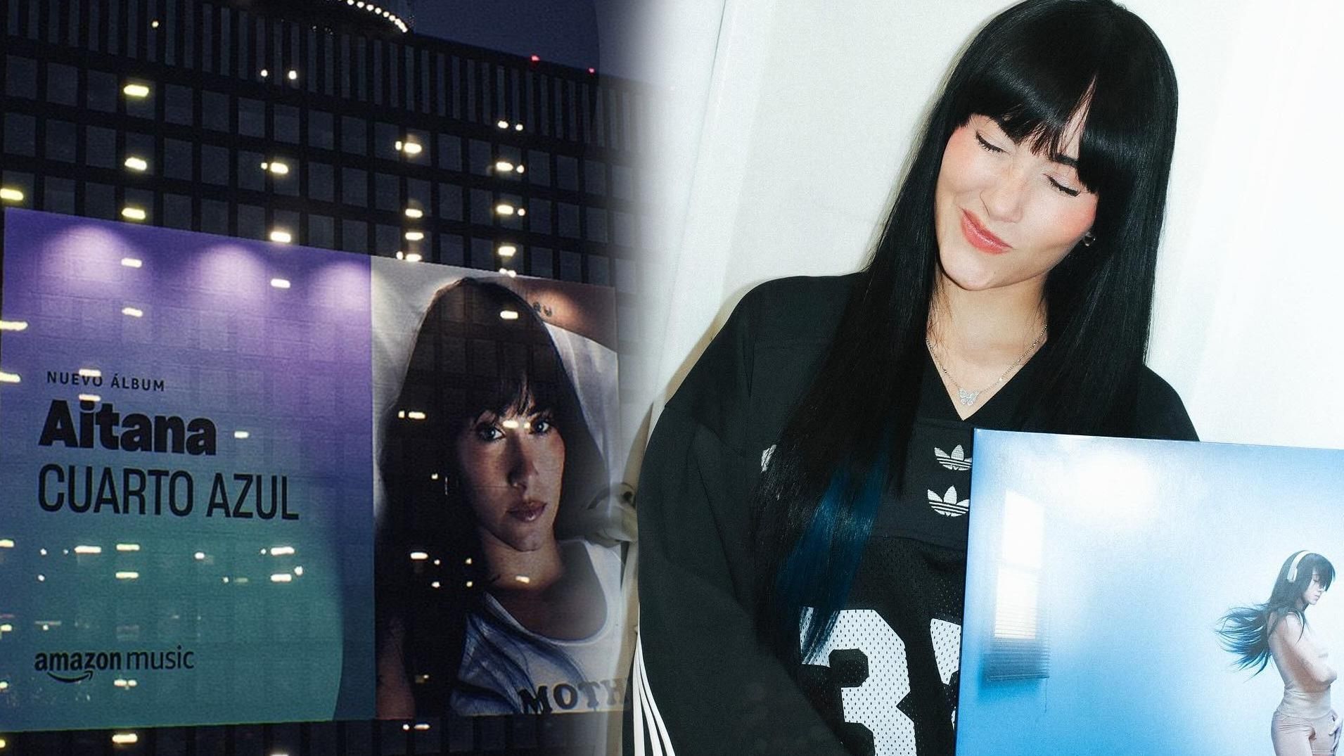 El disco 'Cuarto Azul' de Aitana se convierte en número uno tras su gira de estadios: pasa a ser "su mayor éxito"