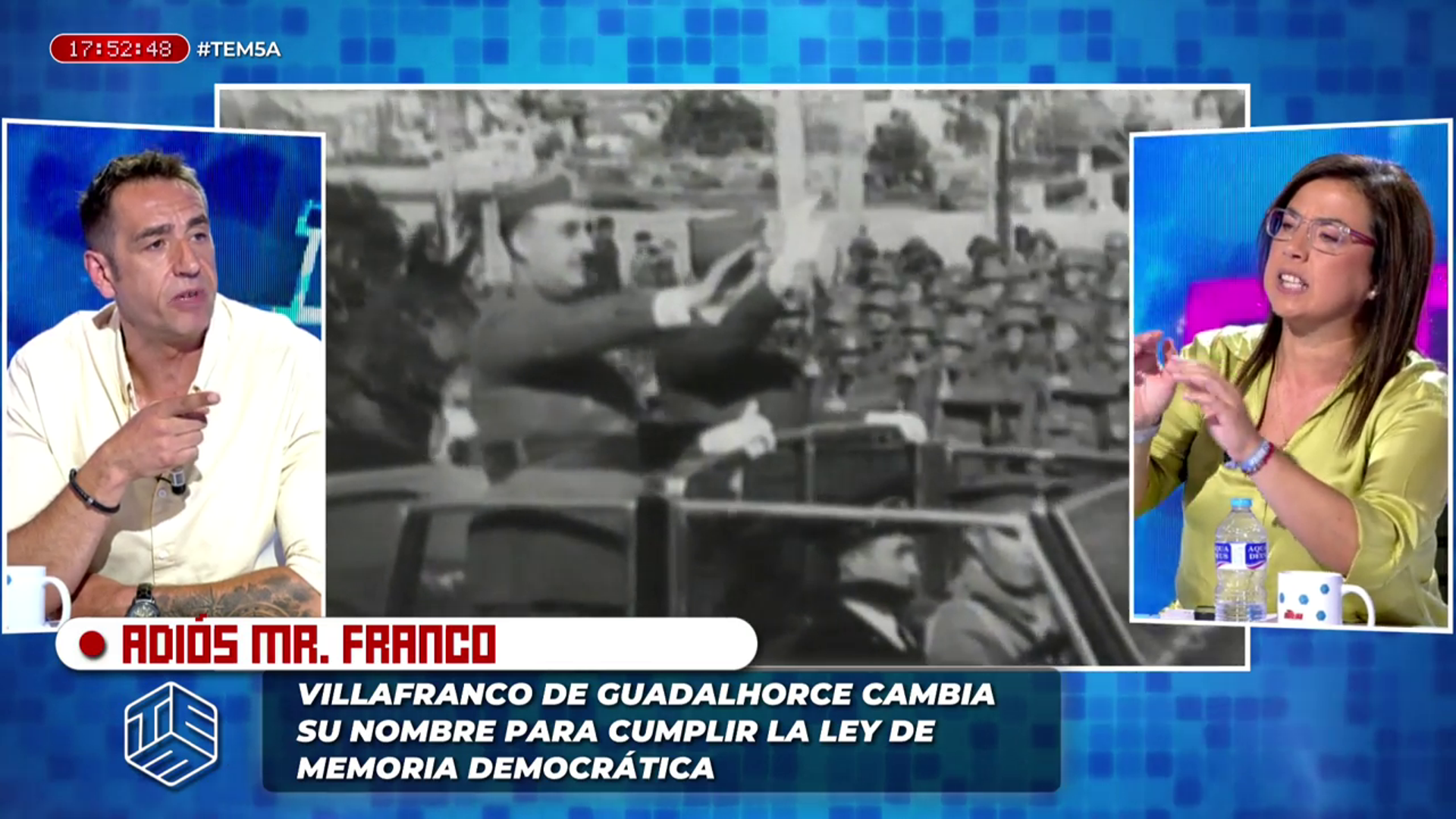 El tenso choque entre Emilio Delgado y Ana Vázquez tras los últimos movimientos por la Ley de Memoria Democrática: "Lee un poco antes de hablar" El tenso choque entre Emilio Delgado y Ana Vázquez tras los últimos movimientos por la Ley de Memoria Democrática: "Lee un poco antes de hablar"