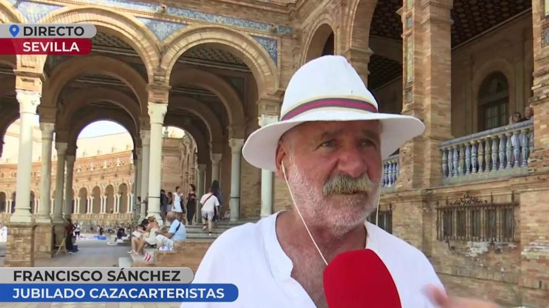 ‘En boca de todos’ acompaña a Francisco, el jubilado cazacarteristas, en su patrulla por Sevilla: “A uno lo tiré al río”