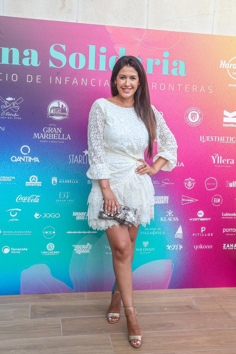 Gabriela Guillén, en la Gala Benéfica de Infancia Sin Fronteras